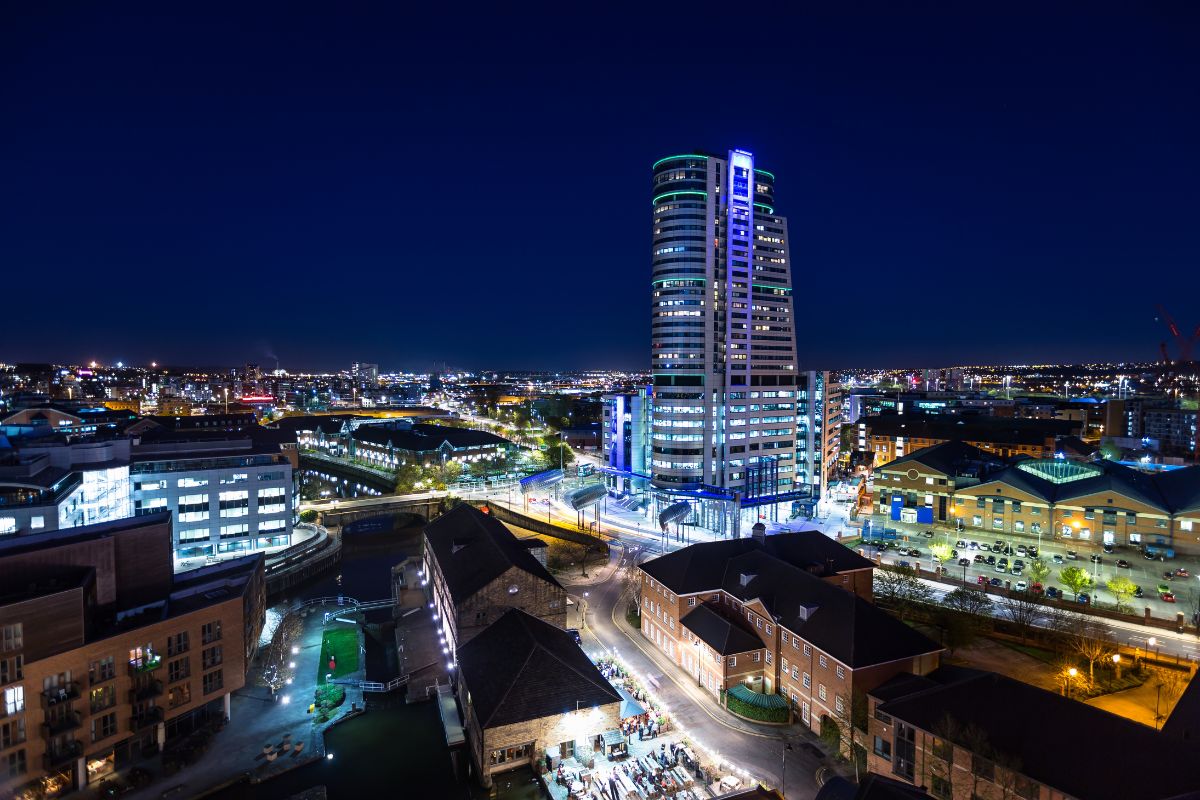 Leeds Şehir Manzarası