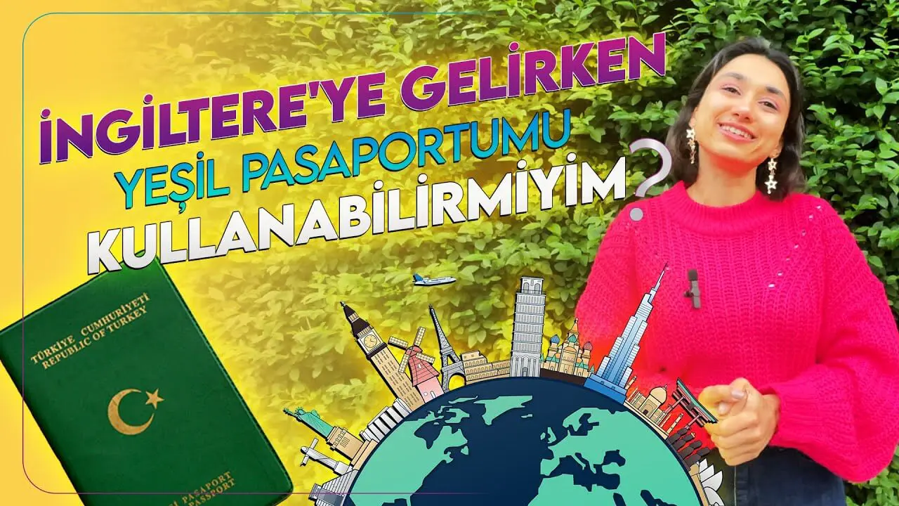 ingiltereye giderken yeşil pasaport kullanmak