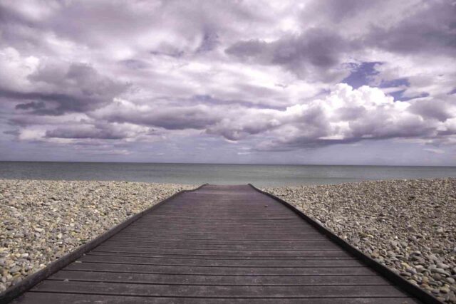 Sessiz ve sakin bray plajı