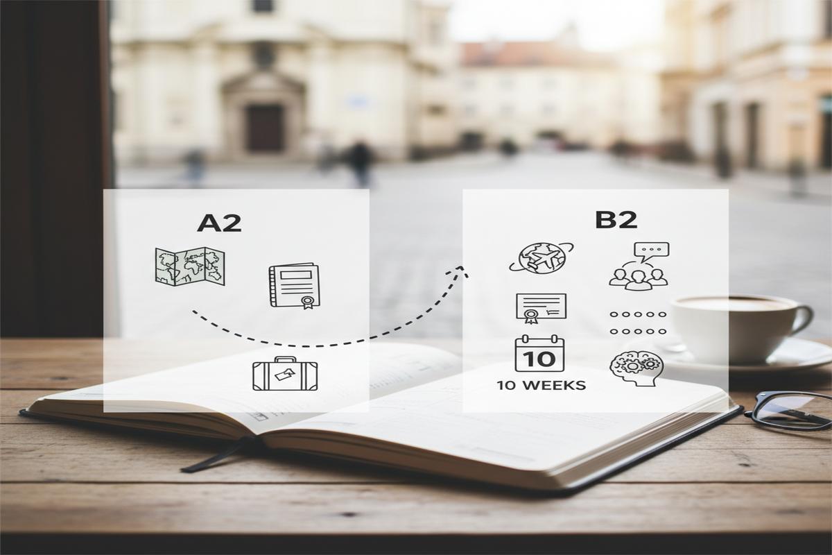 10 Haftada A2'den B2'ye Çıkmanın 10 Etkili Yolu