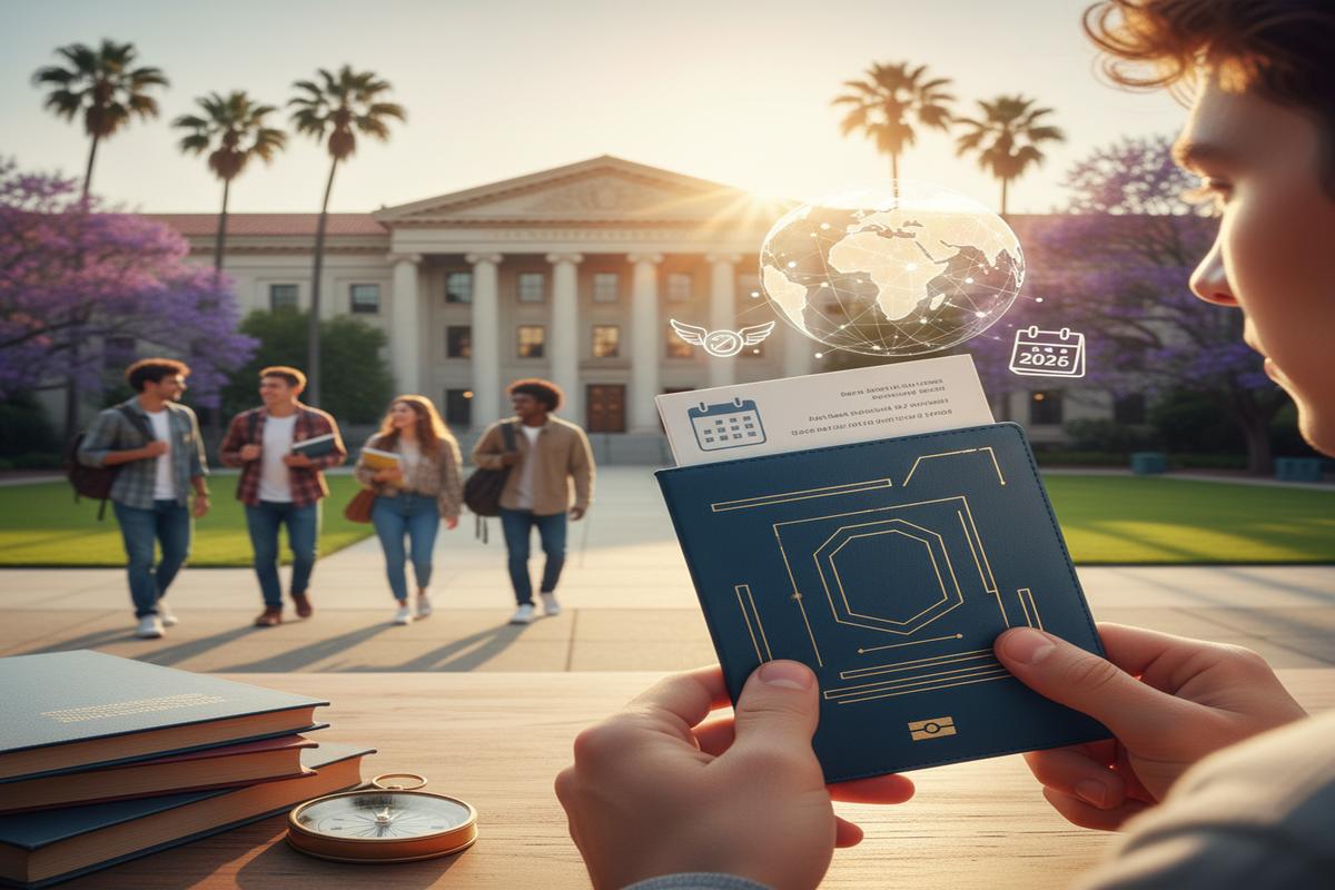 Pasaport başvurusu yapan genç öğrenci