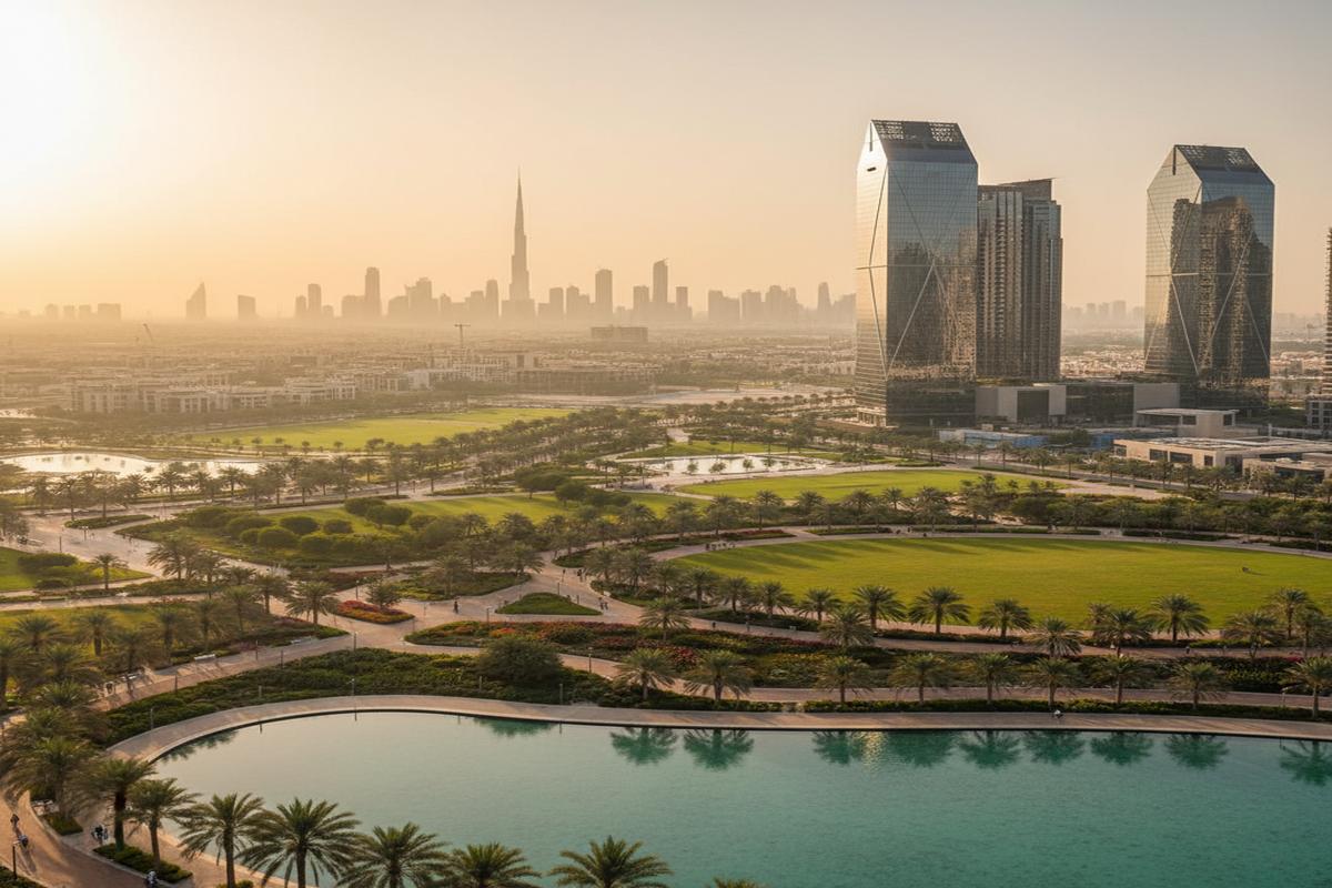 Al Safa Dubai'de modern mimari ve yaşam alanları