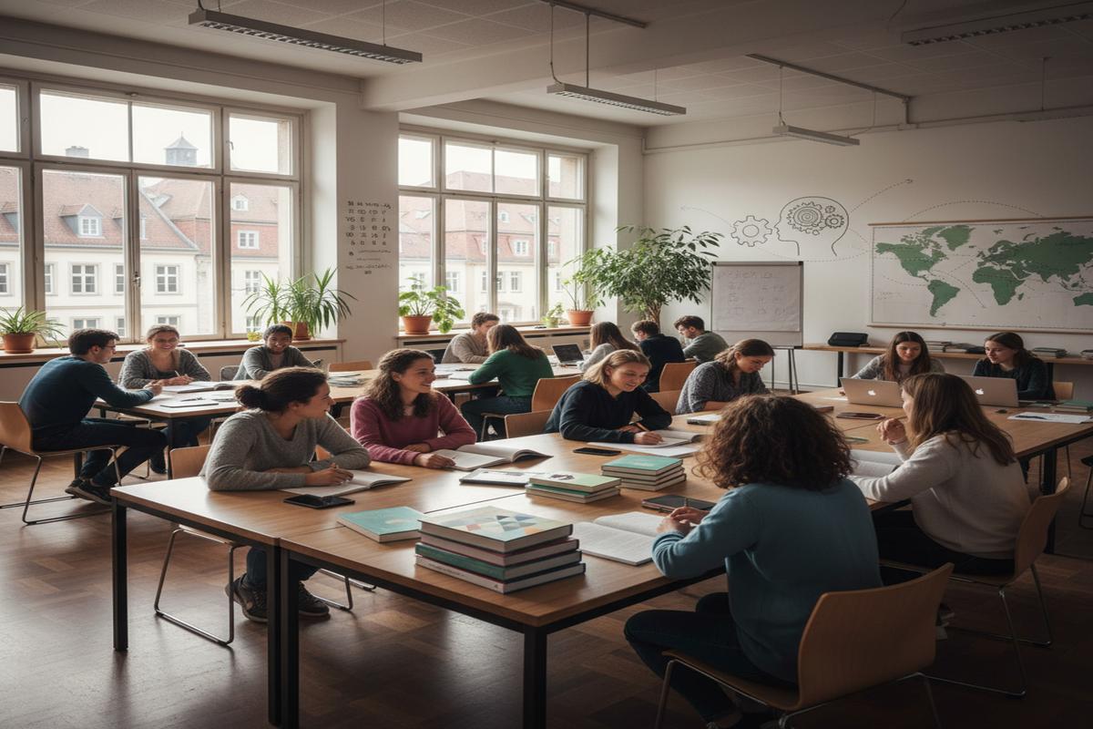 Almanya dil eğitimi sırasında hazırlanan sınavlar