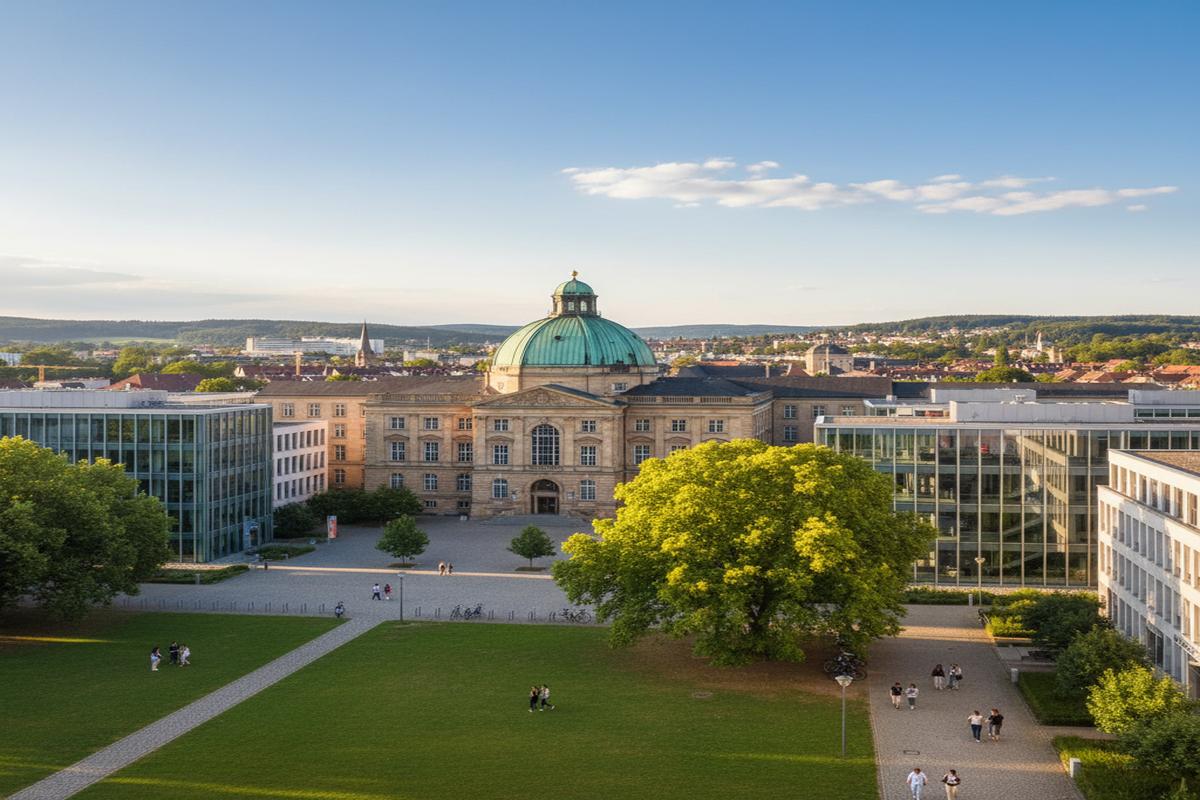 Almanya'nın en gözde üniversiteleri kampüs görüntüleri