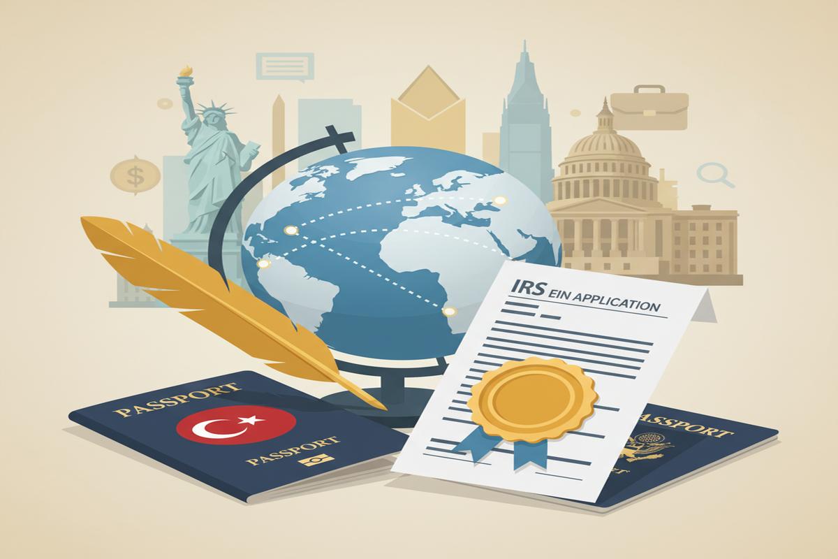Amerika’da EIN Nasıl Alınır? Türkler İçin Kolay Rehber