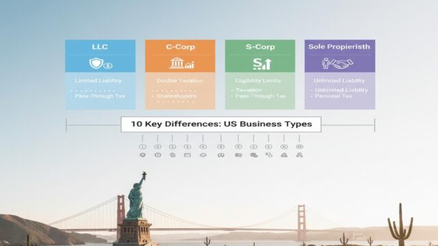 Amerika’da LLC mi C-Corp mu? İşte 10 Kritik Fark!