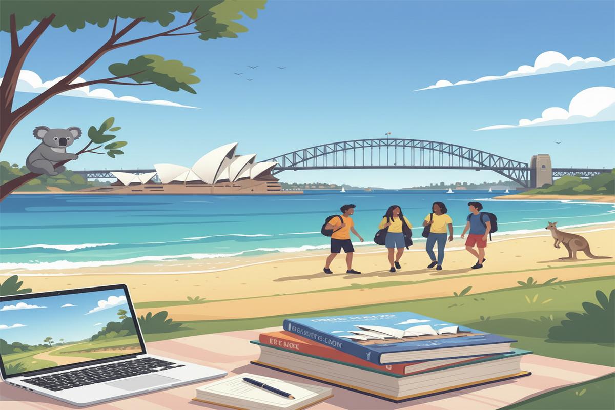 Avustralya dil okulu öğrencileri çalışma hayatında