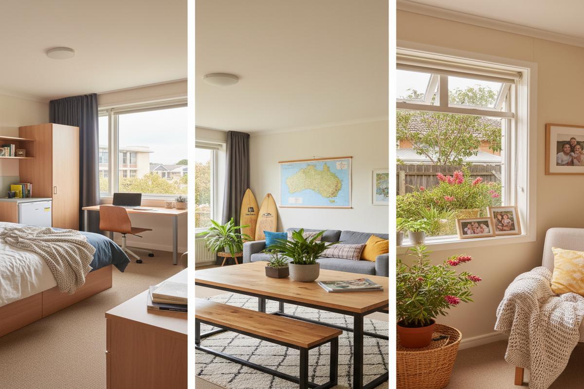 Avustralya'da modern ve çeşitli öğrenci konaklama türleri