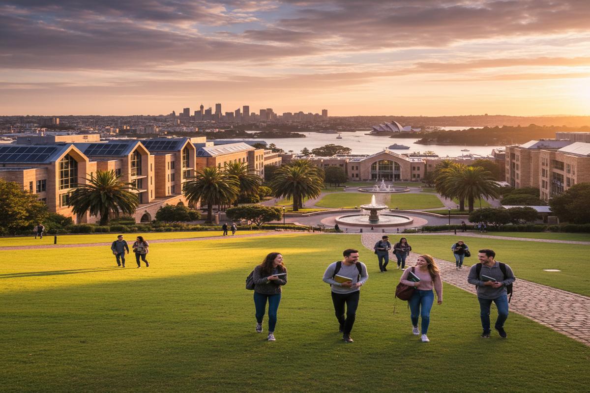 Avustralya üniversitelerinde lisans ve yükseköğrenim kampüsü