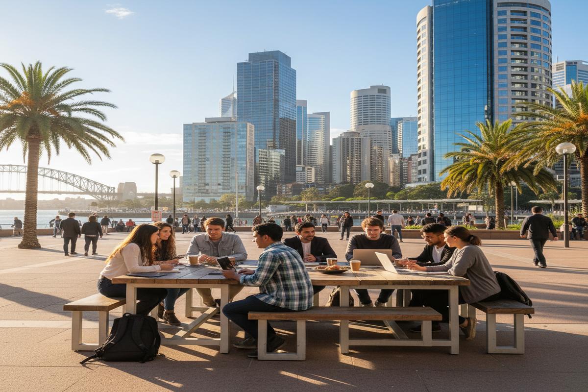 Avustralya’da çalışan uluslararası öğrenciler