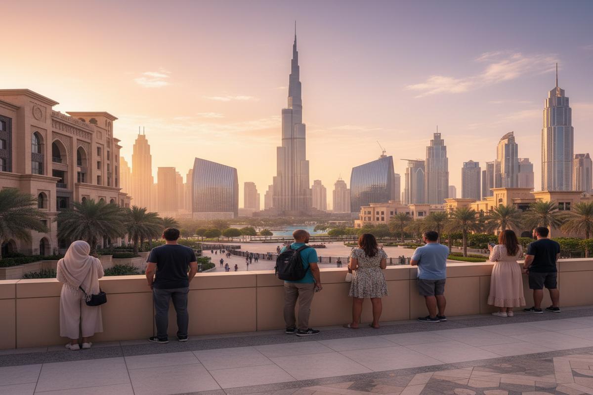 Birleşik Arap Emirlikleri şehir manzarası ve yöresel kurallar