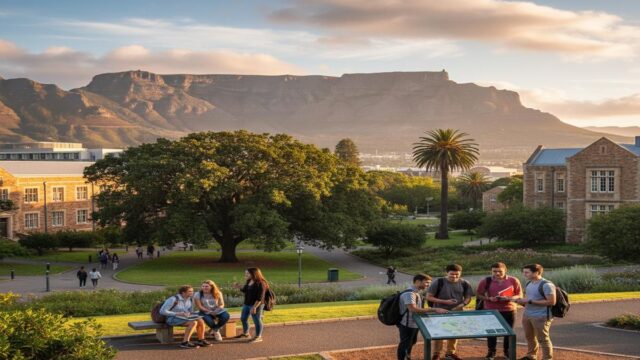Cape Town’da Ücretsiz 10 Kampüs Keyfi! Öğrenci Gibi Gez!