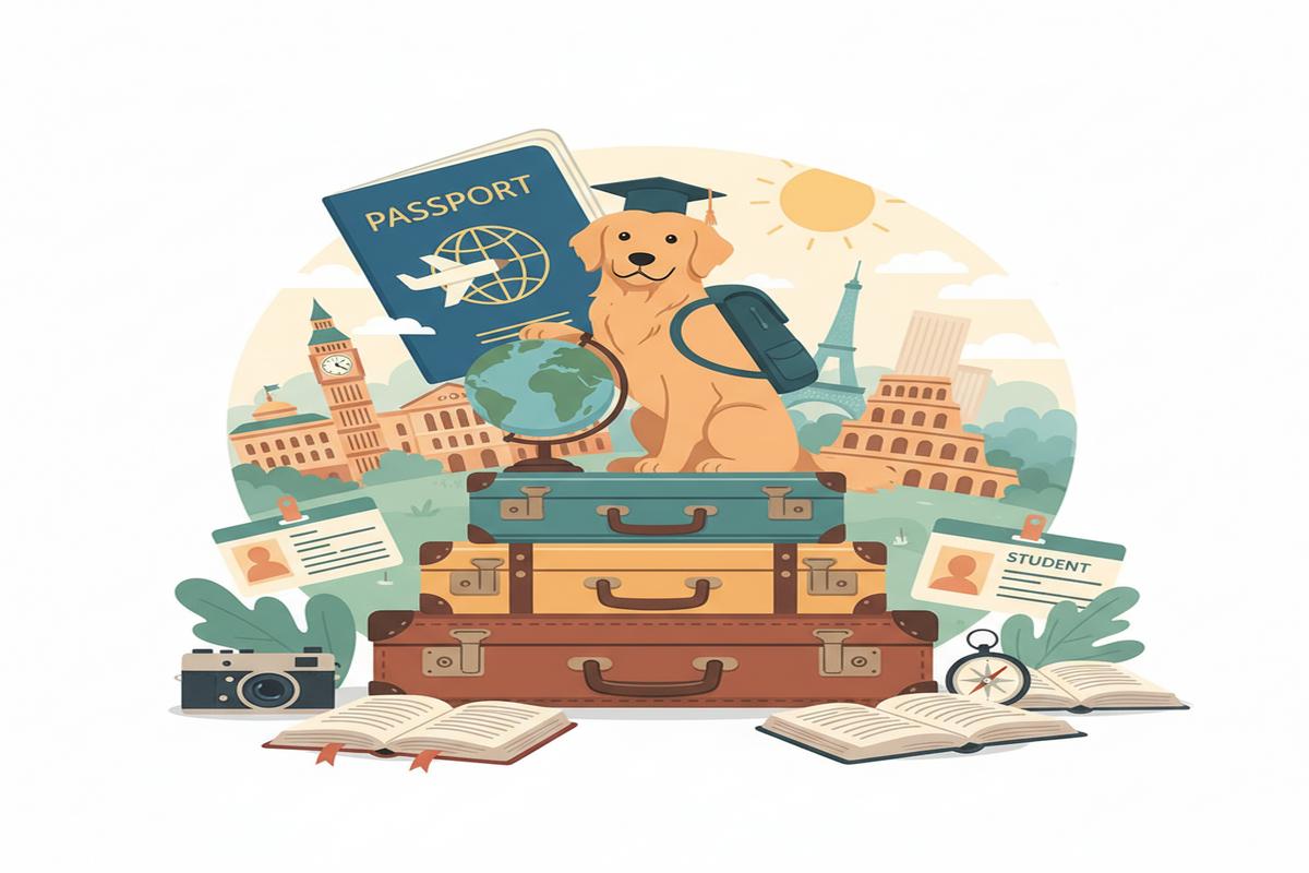 2026'da Öğrenci Vizesiyle Evcil Hayvan Nasıl Götürülür?
