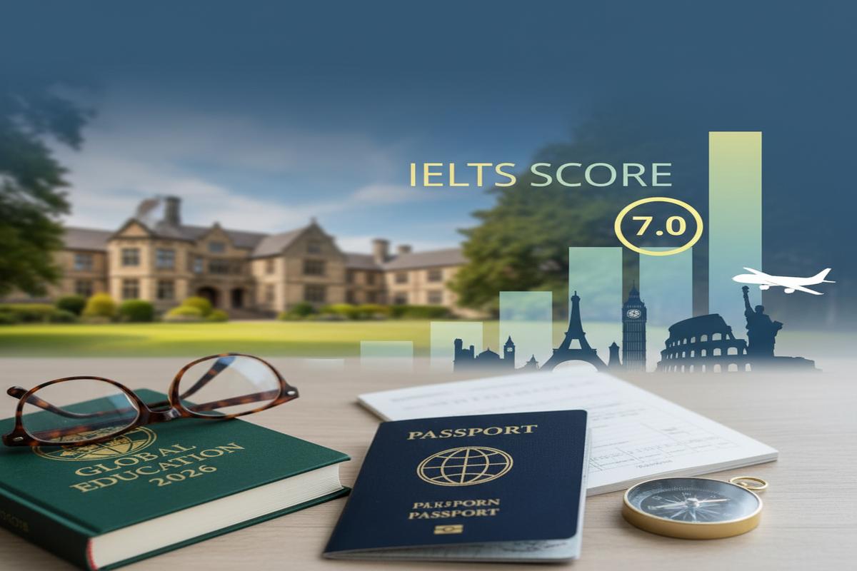 2026’da Yurtdışı Üniversiteler İçin Kaç IELTS Bandı Gerekli?