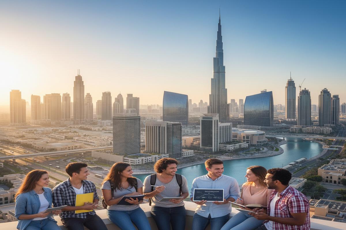 Dubai'de öğrenci olarak çalışmak ve eğitim almak