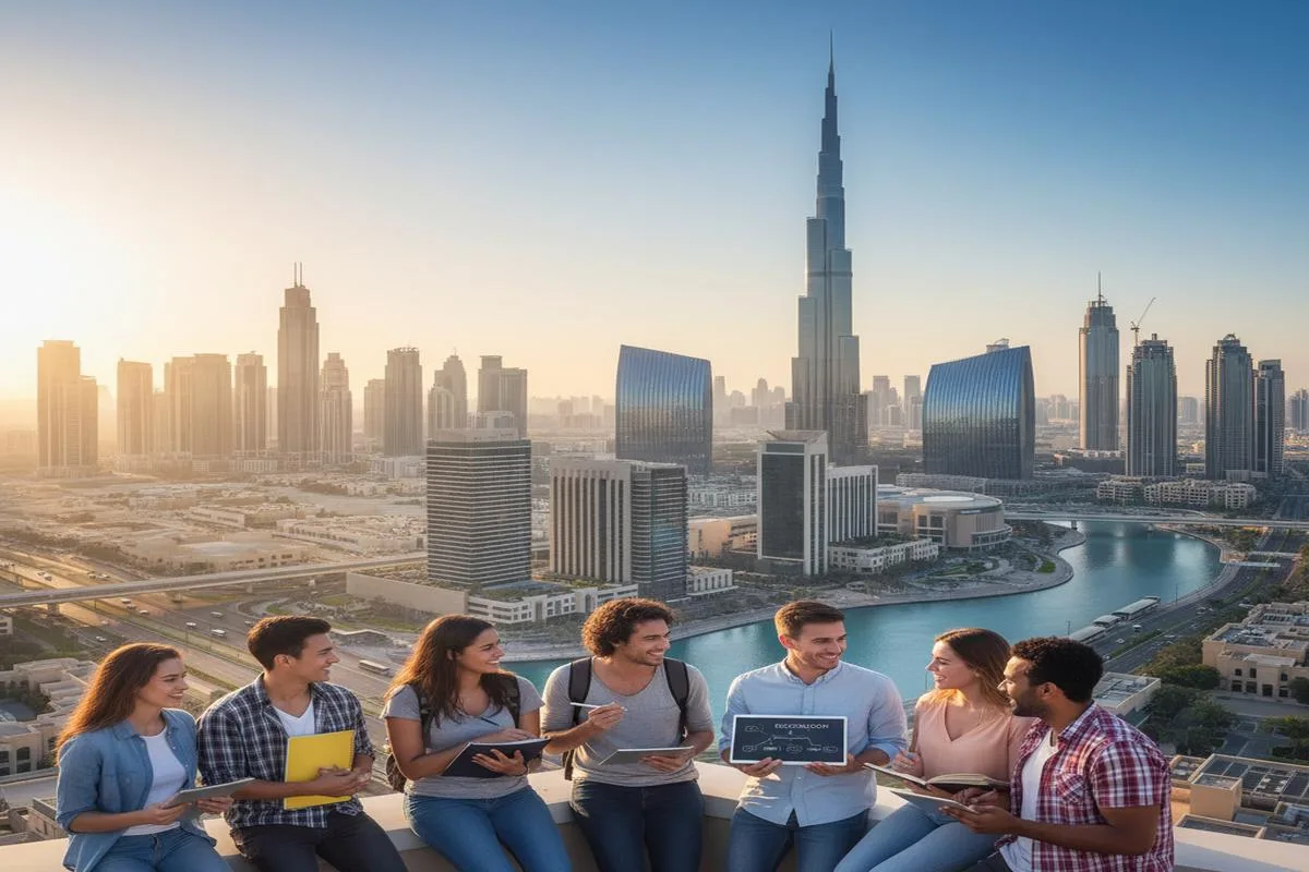 Dubai'de öğrenci olarak çalışmak ve eğitim almak