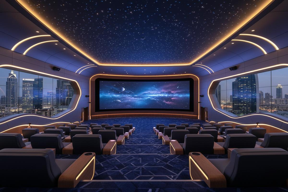 Dubai'nin en iyi ve modern sinema salonları