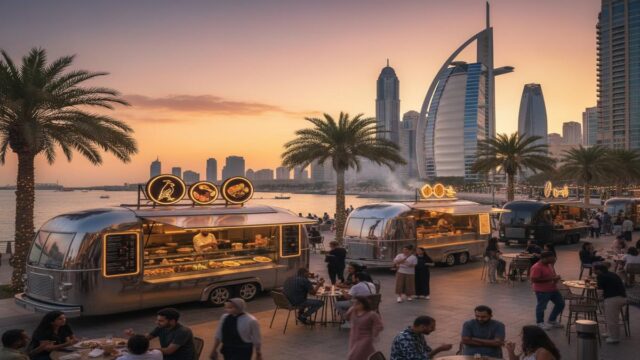 Dubai’nin En İyi Yemek Kamyonları (2026) – En Güncel Sokak Lezzetleri Rehberi