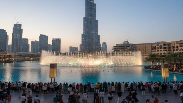 The Dubai Fountain: Dubai’nin Büyüleyici Su Gösterileri Hakkında Güncel Rehber