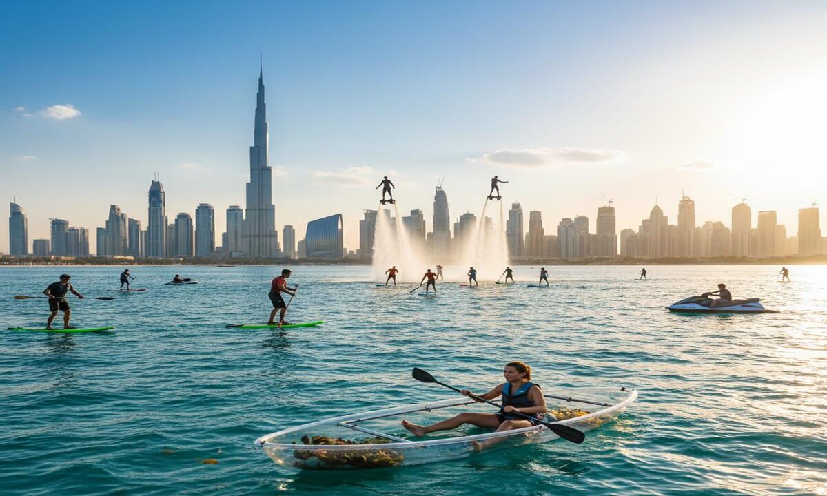 Dubai Su Sporları,Dubai Su Sporları - Hangi Spor Tercih Edilmeli?,Dubai'de Su Sporları,Dubai'nin Sporları
