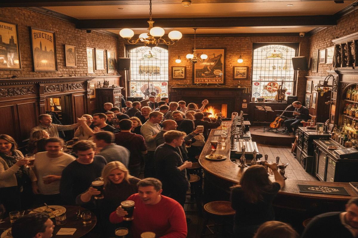 Dublin'deki en iyi barların listesi ve ortamları