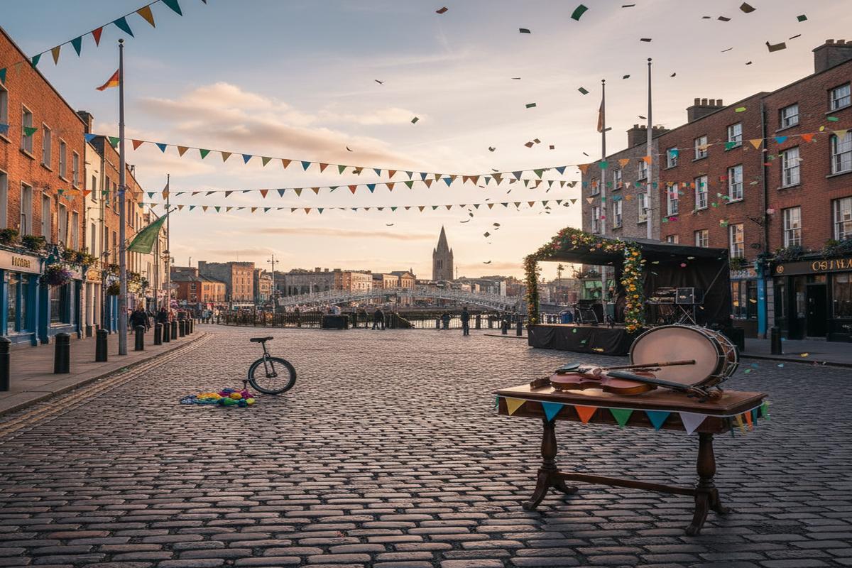 Dublin şehrinde düzenlenen çeşitli etkinlik ve festivaller