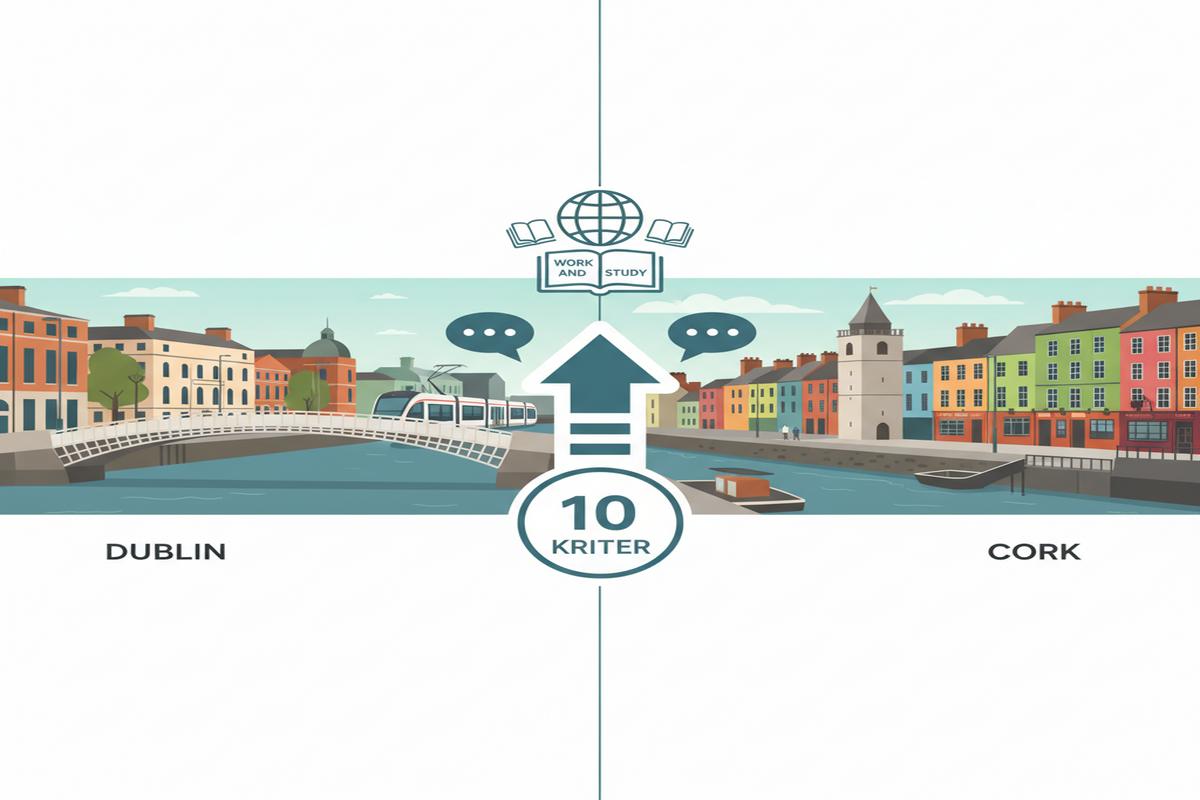 Dublin mi Cork mu? Akıcı İngilizce İçin En İyi Şehir!