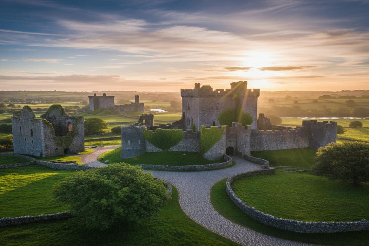 Dublin’de yer alan tarihi kaleler ve manzaraları