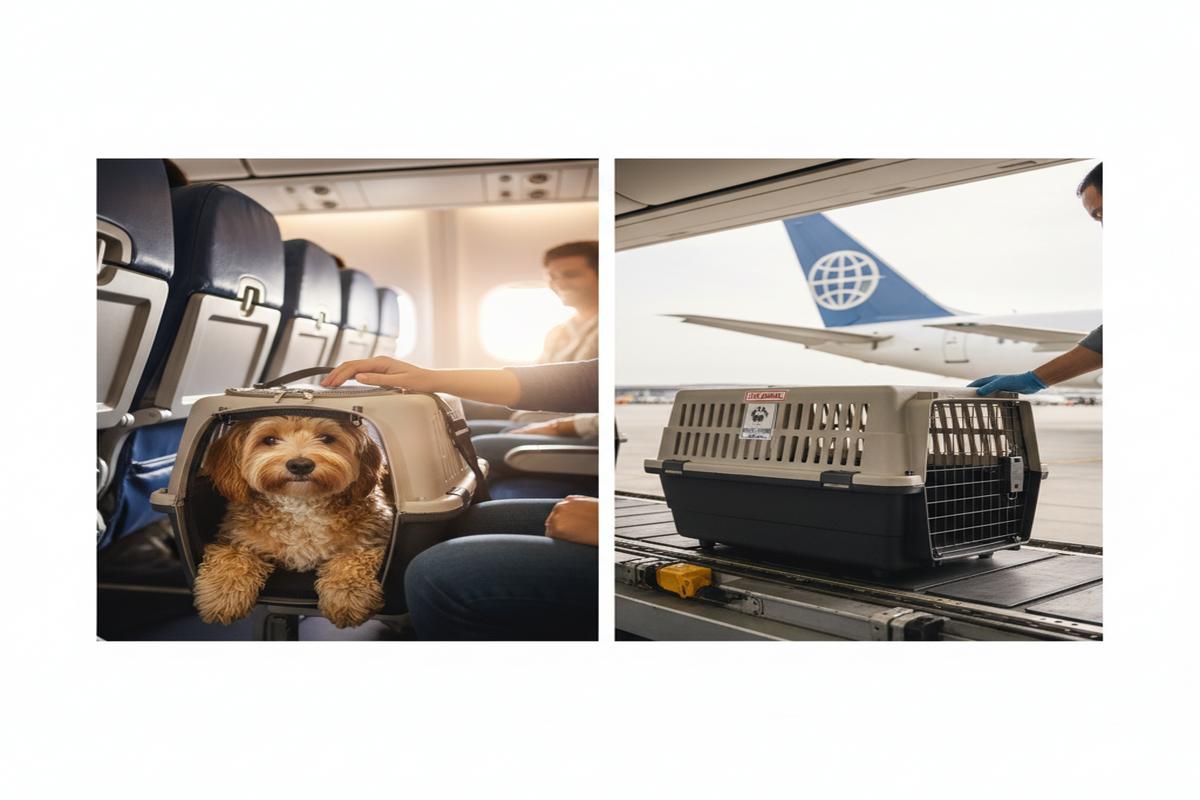 Evcil Hayvanla Uçmak: Kabin mi Kargo mu Daha Güvenli?