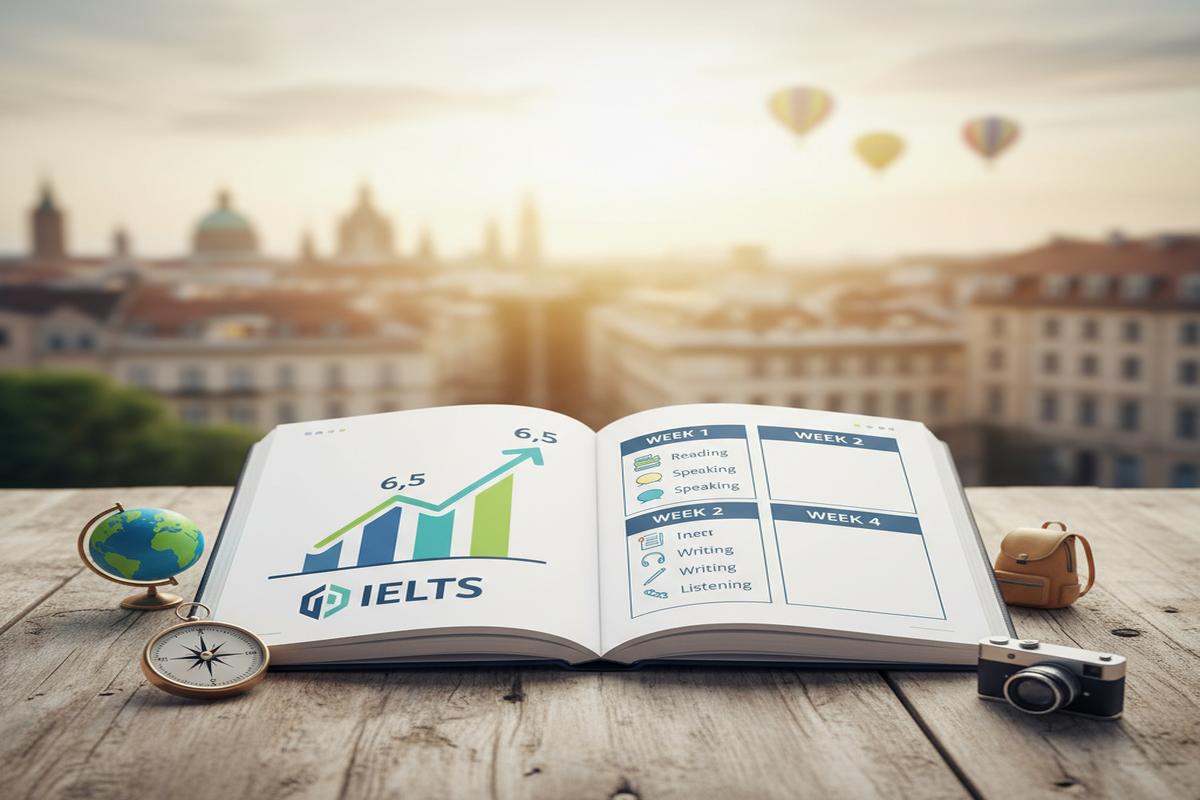 IELTS 5.5'tan 6.5'a Çıkmanın 4 Haftalık Yol Haritası