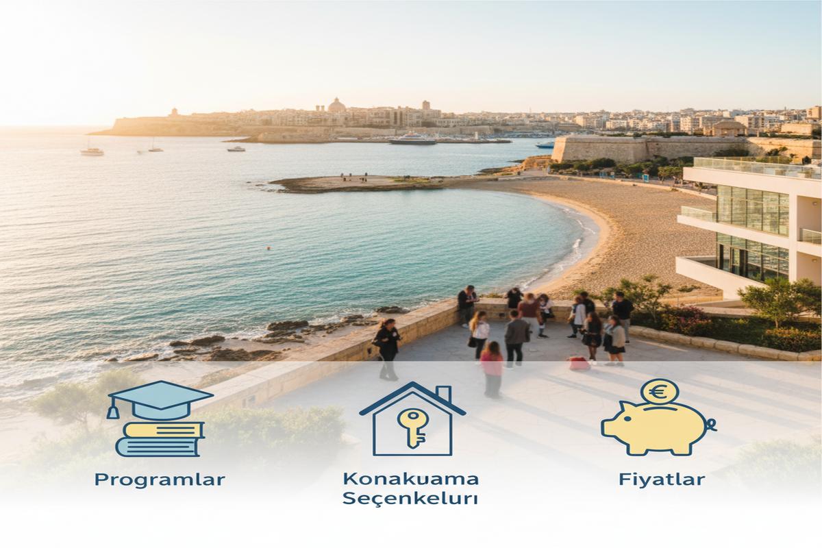 IELTS İçin Malta Dil Okulu Rehberi: Fiyatlar ve Konaklama