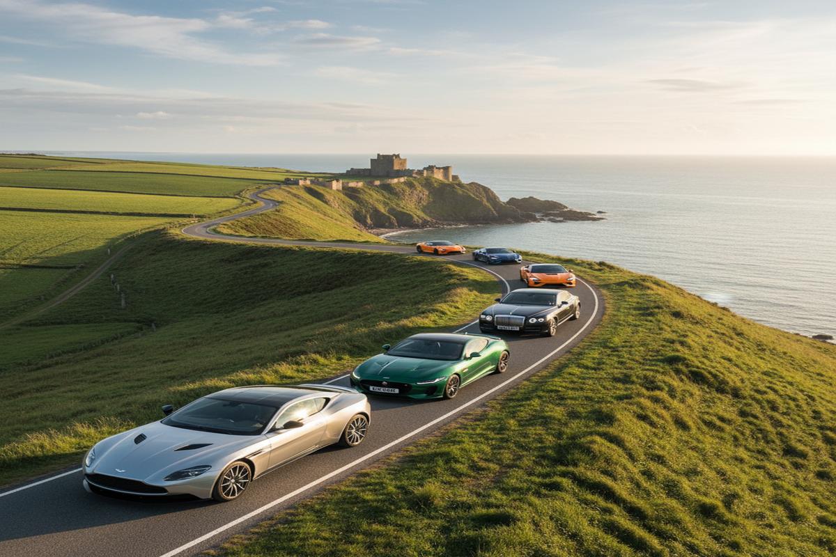 İngiliz otomobil markaları Aston Martin, Mini, McLaren, Jaguar, Bentley ve Rolls-Royce