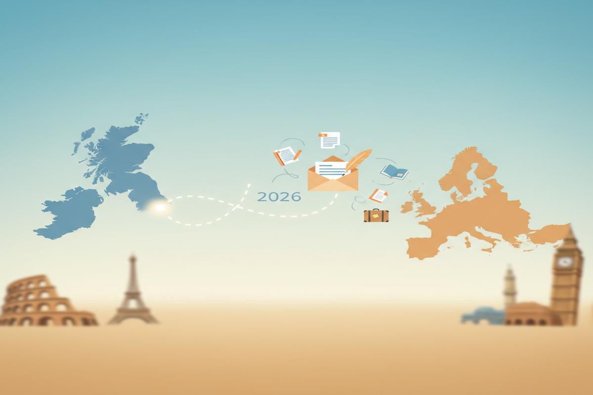 İngiltere'den Schengen Vizesi İçin 2026 Niyet Mektubu Örnekleri