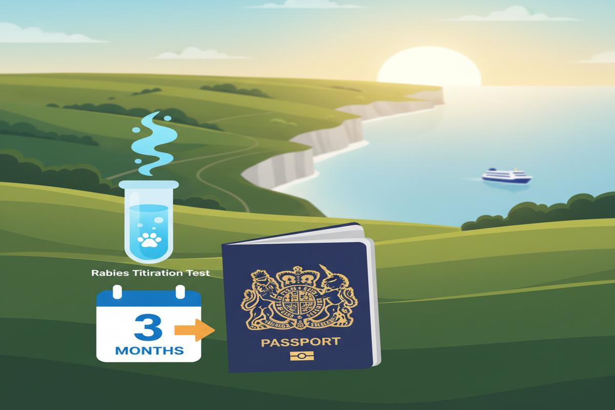 İngiltere'ye Evcil Hayvan Girişi: Kuduz Testi Şartı!