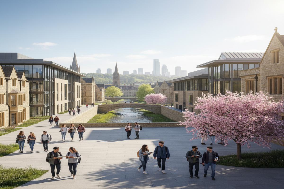 İngiltere dil eğitimi ve akademik fırsatlar anlatan görsel