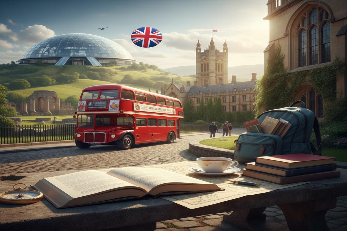 İngiltere'de eğitim alan öğrenciler