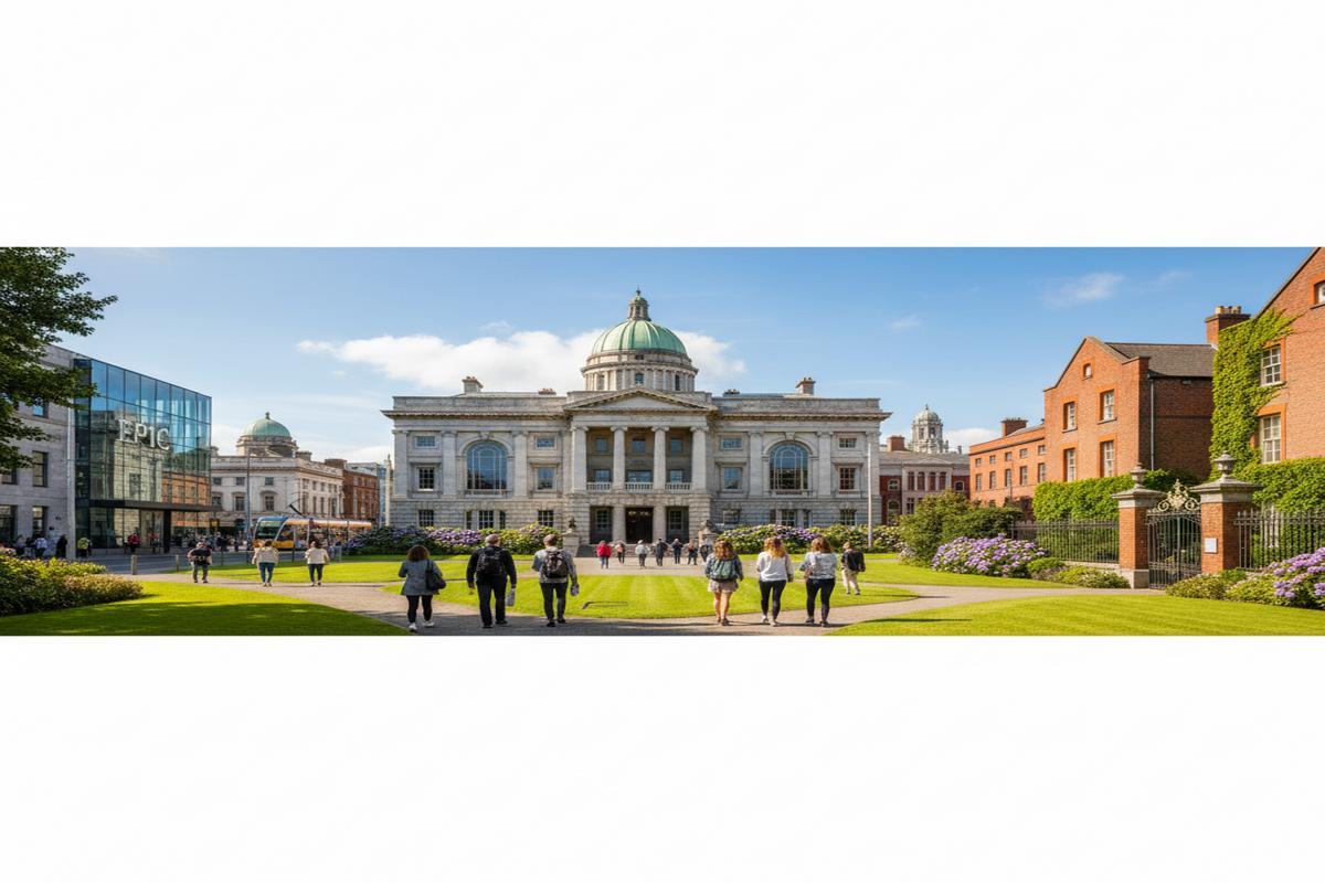 İrlanda'daki popüler müzelerin dış görünüşü