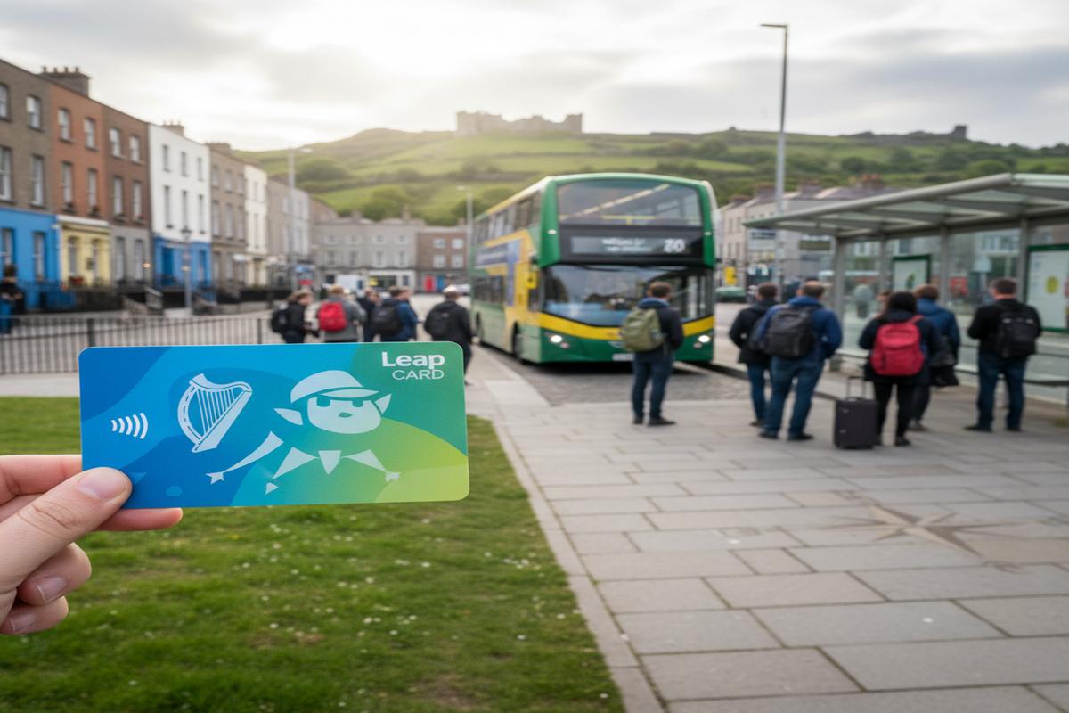 İrlanda ulaşımında kullanılan Leap Kart ve başvuru adımları