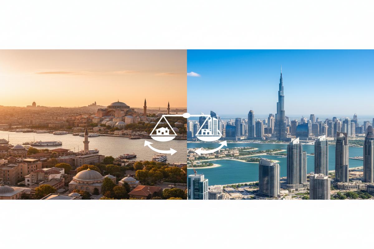 İstanbul mu Dubai mi? 2026'da Yatırım İçin En Kârlı Şehir