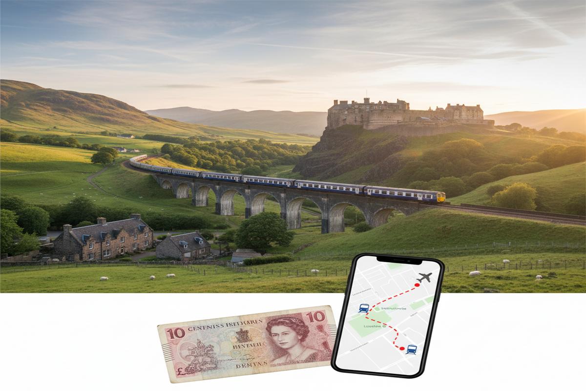 Londra'dan Edinburgh’a 10 Sterline Gitmenin Sırrı!