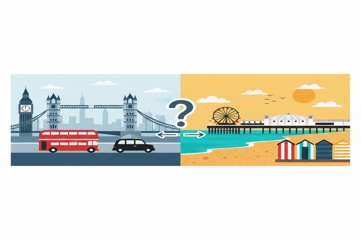 Londra mı Brighton mı? Hangisi Yaşamak İçin Daha İyi?