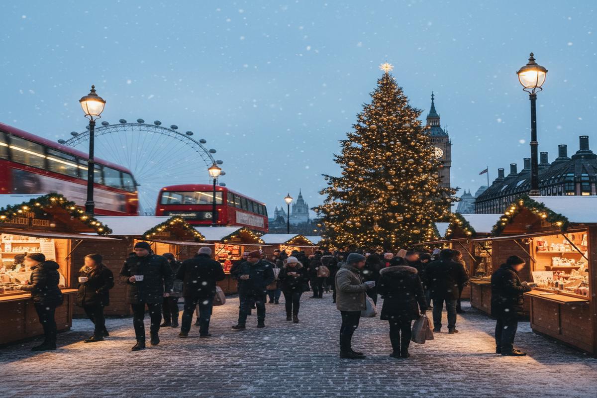 Londra’nın En Büyüleyici 10 Christmas Pazarı