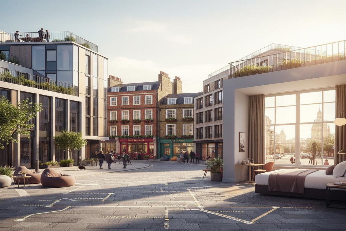 Londra'da farklı konaklama türleri ve popüler bölgeler