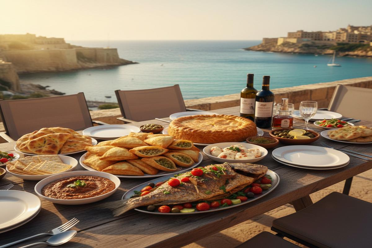 Malta'nın geleneksel mutfağından popüler lezzetler masada