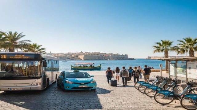 Malta Toplu Taşıma Rehberi: Havalimanından Şehir İçi Ulaşım ve Alternatifler