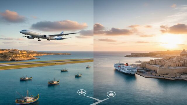 Malta’ya Nasıl Gidilir? Uçak mı Feribot mu Güncel Ulaşım Rehberi