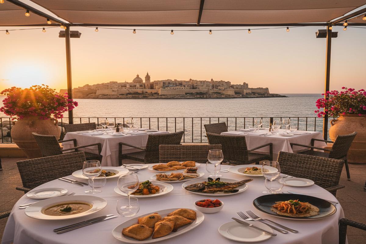 Malta'nın en ünlü restoranları ve geleneksel Malta yemekleri