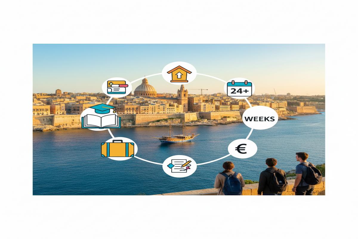 Malta Uzun Dönem Dil Okulu Fiyatları 2024 Güncel!