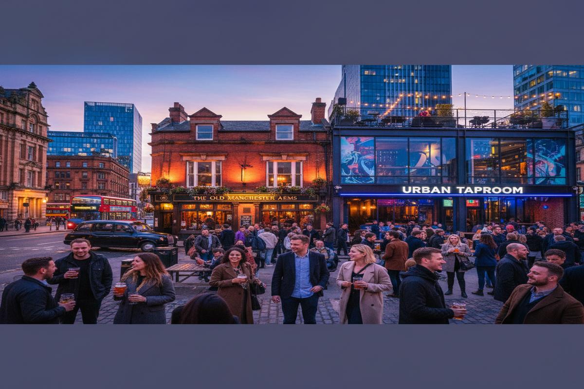 Manchester pub kültürü, geleneksel ve modern publar