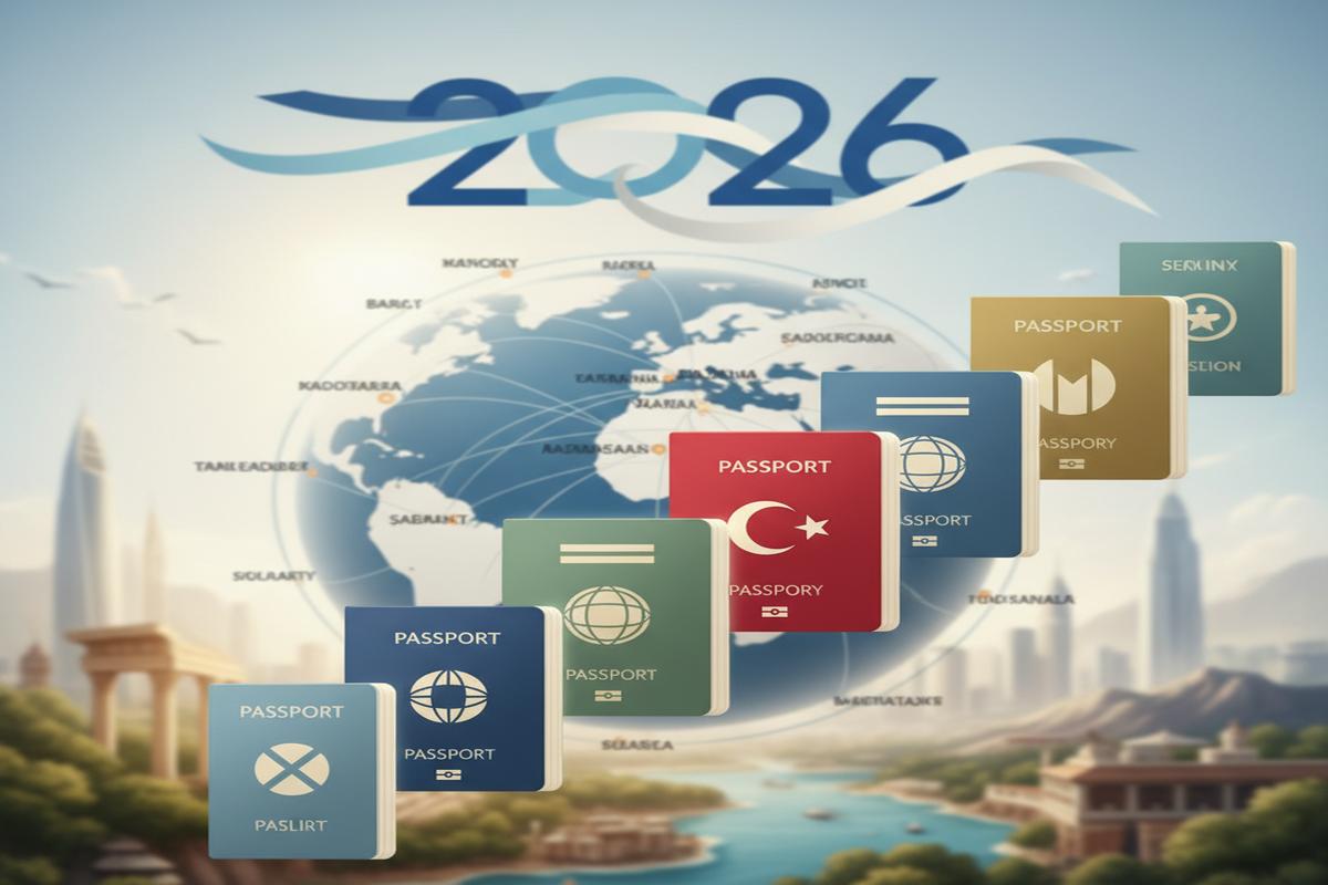 2026’nın En Güçlü Pasaportları Açıklandı! Türkiye Kaçıncı?